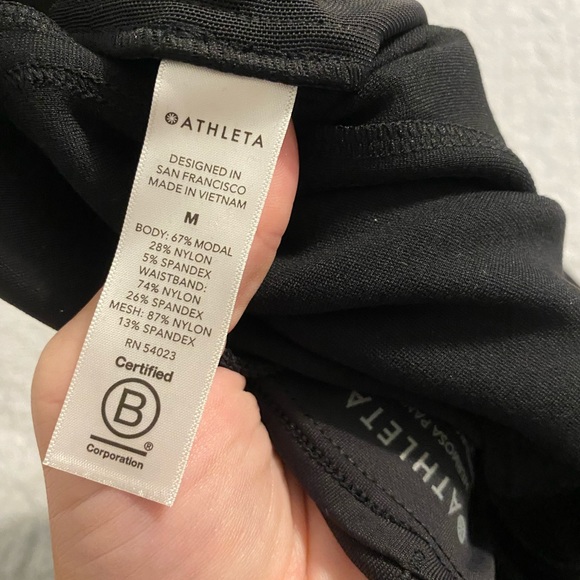 NWOT Athleta Black Hermosa Pants - Picture 7 of 9